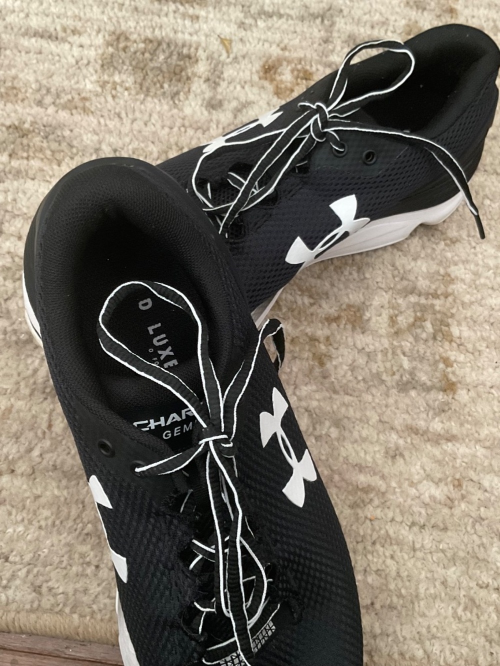 Under Armour Charged Gemini tennis shoes size 9.5, luxe sockliner - Picture 8 of 14